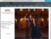 Tablet Screenshot of dpgphotos.com